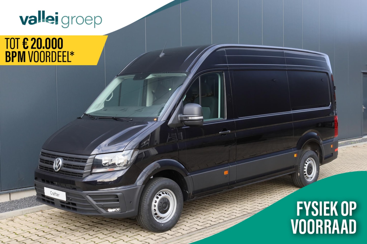 Volkswagen Crafter - 2.0 TDI EU6 140PK DSG Trendline L3H3 GVW 3.5T WB 3640 MM | Trekhaak | Camera | Clima | DAB - AutoWereld.nl