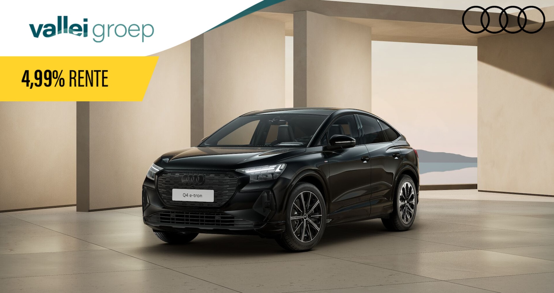 Audi Q4 e-tron - S edition e-tron 45 82 kWh 210 kW / 286 PK Sportba | Panoramadak | Assistentiepakket plus - AutoWereld.nl
