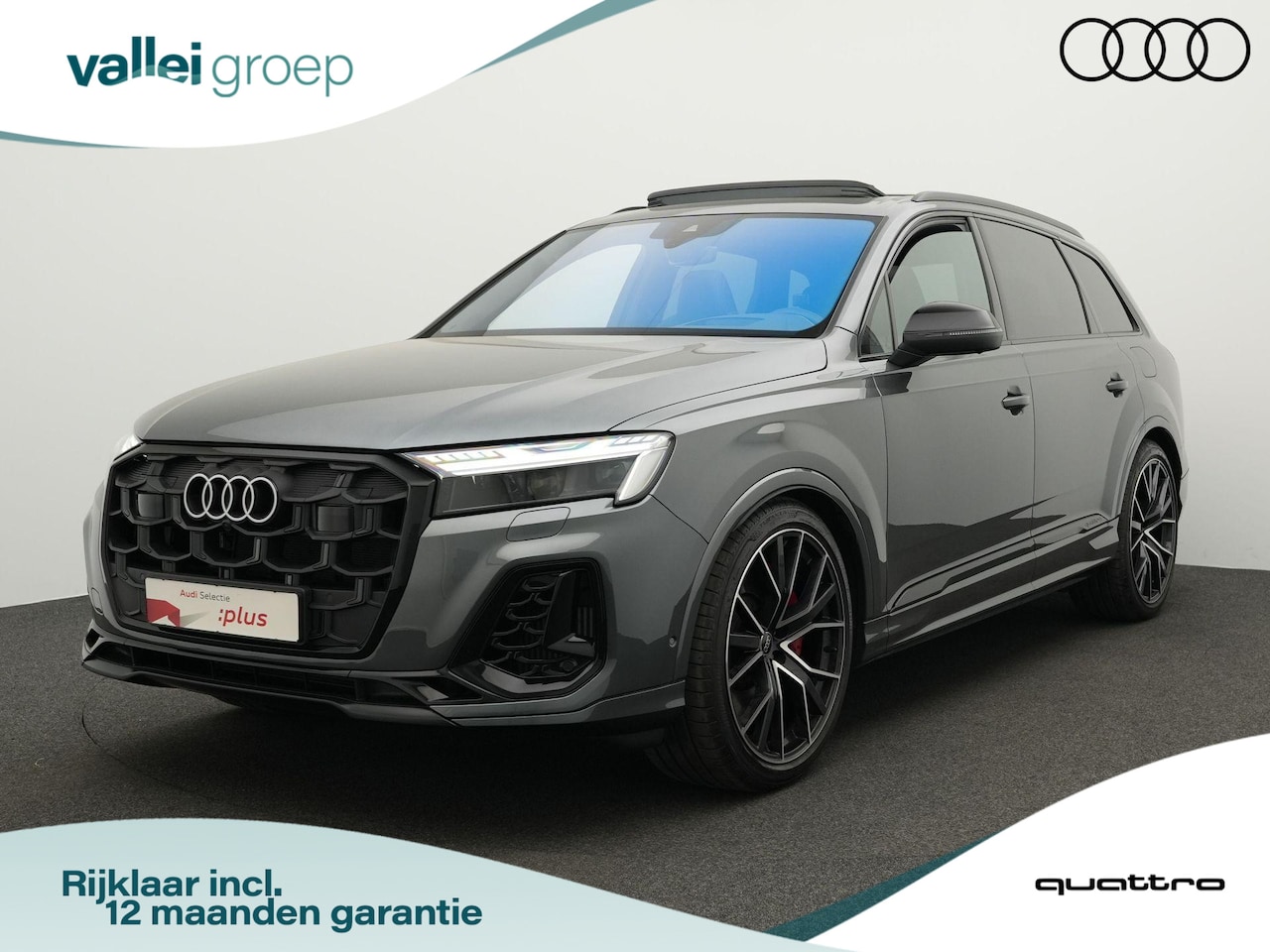 Audi Q7 - Pro Line S Competition 60 TFSI e 490 pk tiptronic quattro | Panoramadak | Trekhaak | Valco - AutoWereld.nl