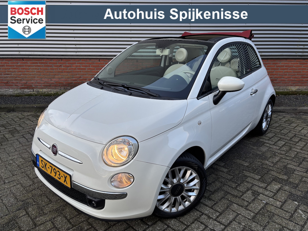 Fiat 500 C - 1.2 Lounge | Cabrio | Airco | - AutoWereld.nl