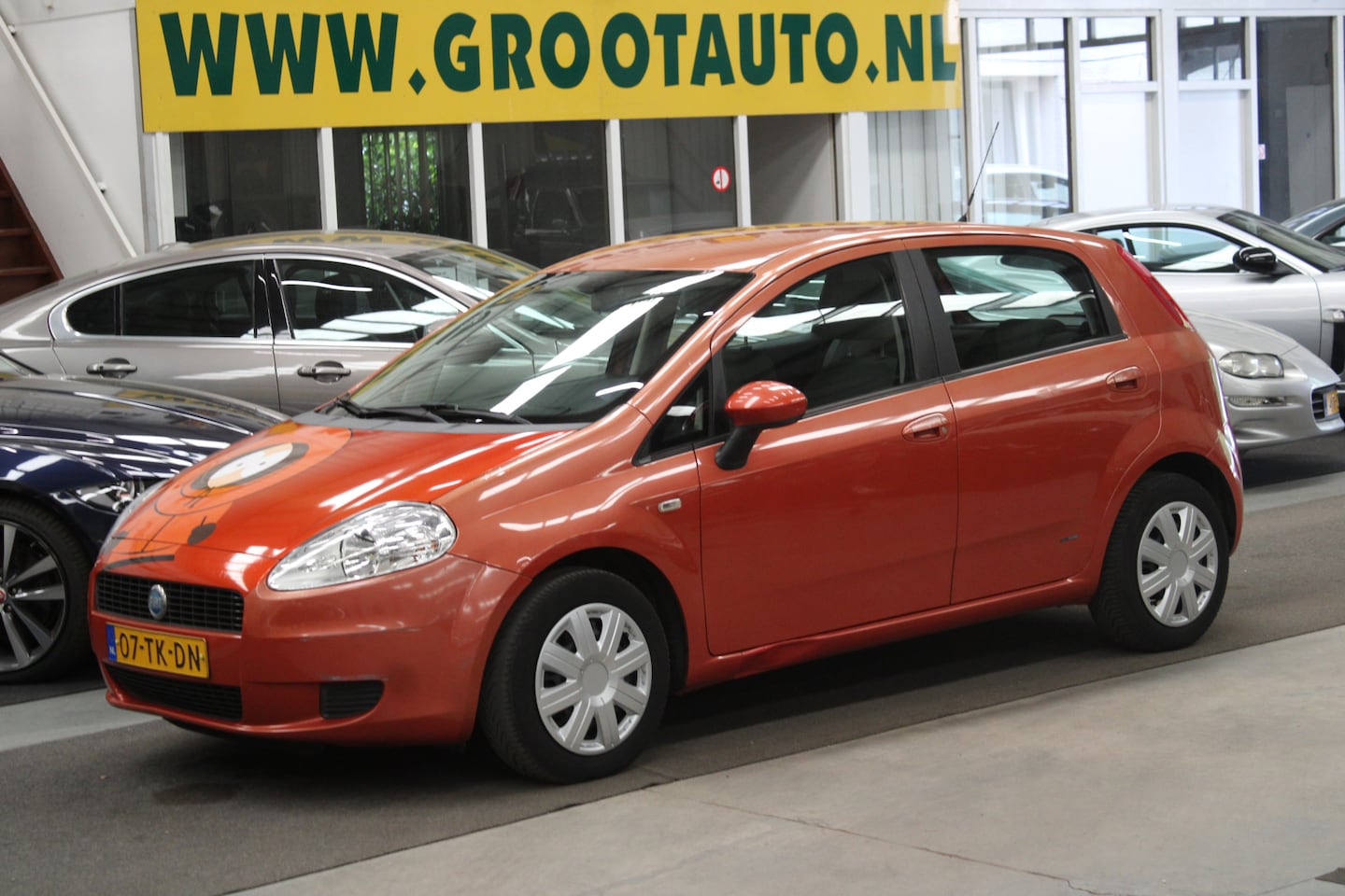 Fiat Grande Punto - 1.2 Edizione Cool OPKNAPPER Airco, Stuurbekrachtiging - AutoWereld.nl