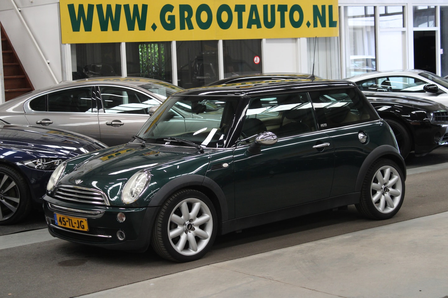 MINI Cooper - Mini 1.6 Park Lane NAP, Airco, Leder, Cruise control, Stuurbekrachtiging - AutoWereld.nl