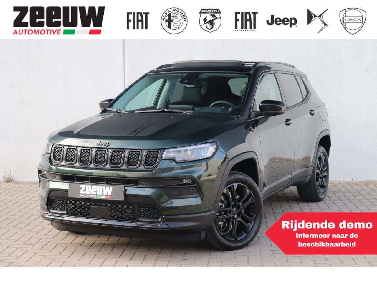 Jeep Compass - 1.5T e-Hybrid 130 PK North Star | Pano | Safety | Winter | 18" - AutoWereld.nl
