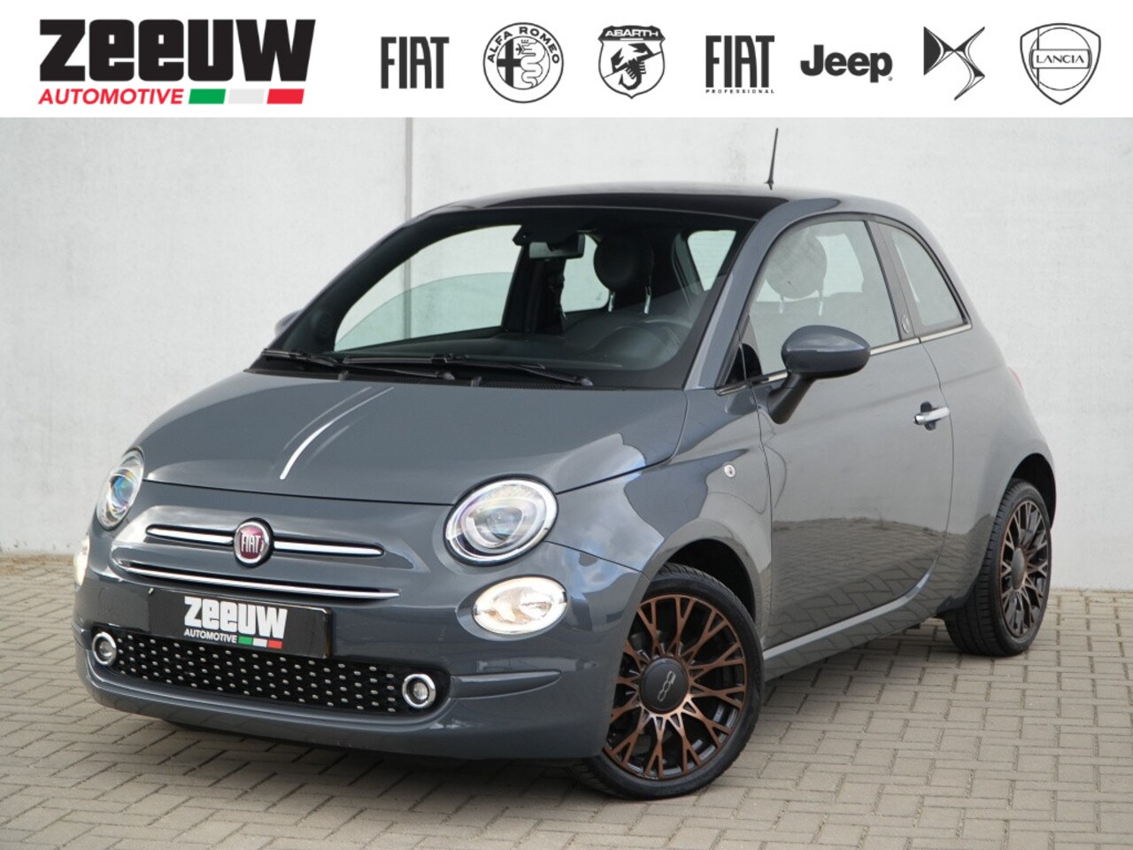 Fiat 500 - TwinAir Turbo 85 PK 120th | Carplay | Cruise | 16" - AutoWereld.nl