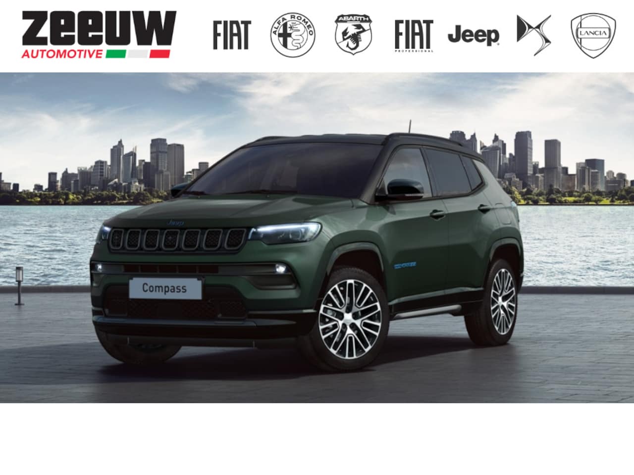 Jeep Compass - 4xe 240 PK Hybride Summit | Pano | Premium | Safety | 360cam | 1 - AutoWereld.nl