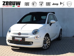 Fiat 500 C - TwinAir Turbo 85 PK 120TH | Leder | Navi | Carplay | Clima | 16"
