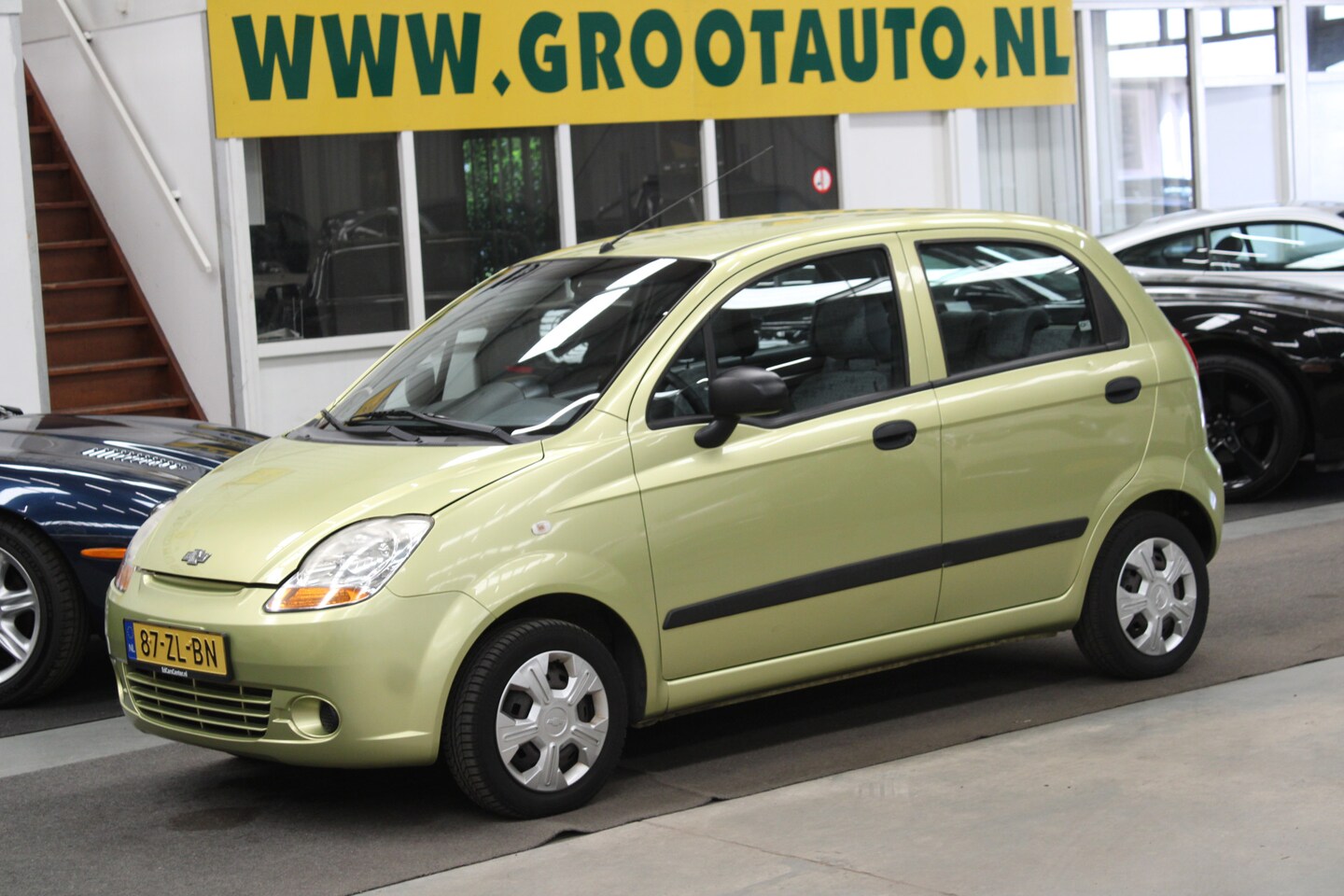 Chevrolet Matiz - 0.8 Spirit 72.887km NAP, Airco, 5 Deurs, Isofix, Stuurbekrachtiging - AutoWereld.nl