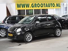 Fiat 500 - 1.4-16V Pop NAP, Airco, Leer/ Stof, Stuurbekrachtiging