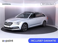 Skoda Superb Combi - 1.4 TSI iV Sportline Business 218 pk | Verlengde garantie | Navigatie | Panoramadak | Park