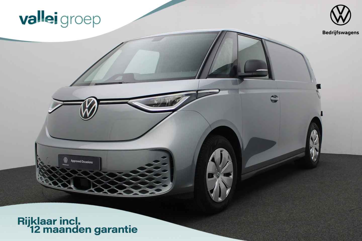 Volkswagen ID. Buzz Cargo - 77 kWh 204PK | Trekhaak | 3-zits | Stoelverwarming | Camera | Standkachel | ACC | Apple Ca - AutoWereld.nl
