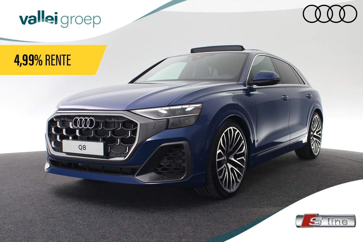 Audi Q8 - Pro Line S 55 TFSI e 290 kW / 394 PK SUV 8 versn. | e-premie € 6.000,- | Bang & Olufsen Pr - AutoWereld.nl