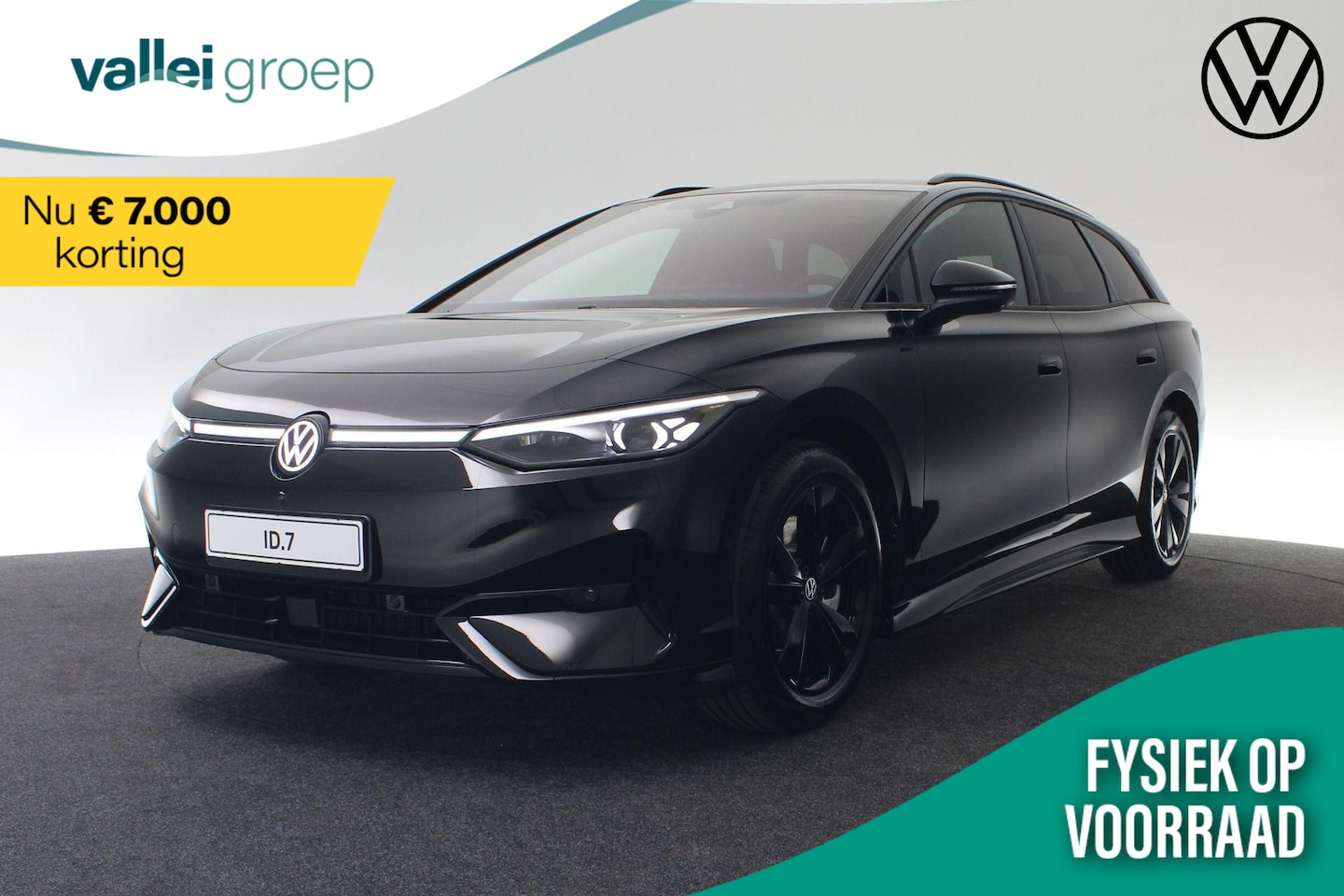 Volkswagen ID.7 Tourer - Pro Business 77 kWh 286 pk | HUD | IQ Light | Camera | Trekhaak | Keyless - AutoWereld.nl