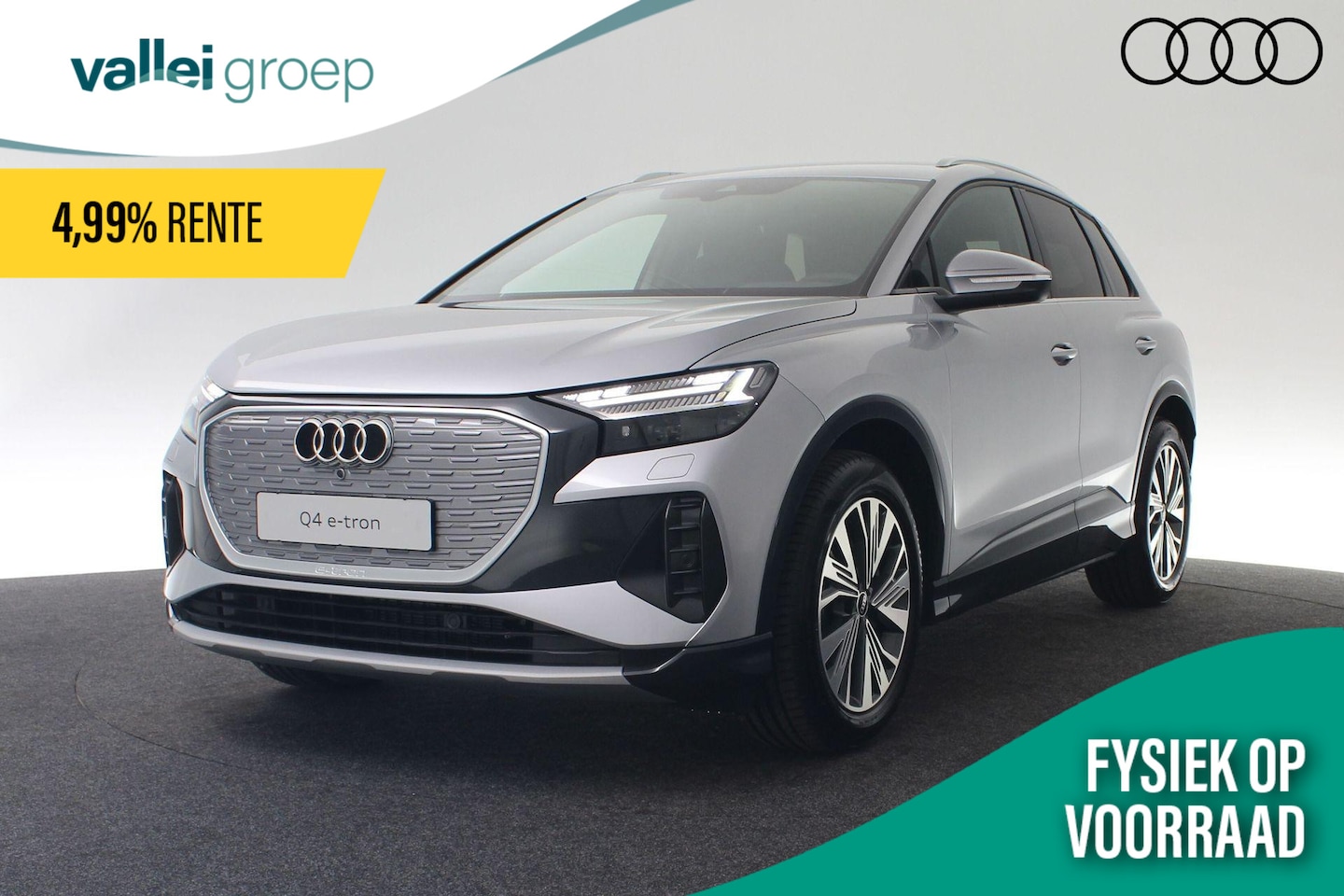 Audi Q4 e-tron - Advanced edition e-tron 45 82 kWh 210 kW / 286 PK | Assistentiepakket plus | Comfortpakket - AutoWereld.nl