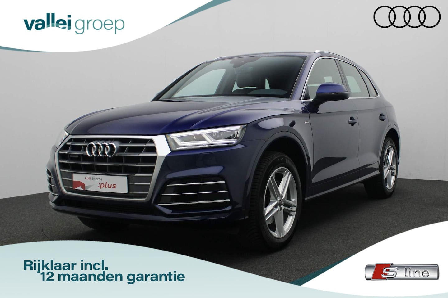 Audi Q5 - 2.0 TFSI 252PK S-tronic quattro Sport S Line Edition | Navi | Parkeersensoren voor/achter - AutoWereld.nl