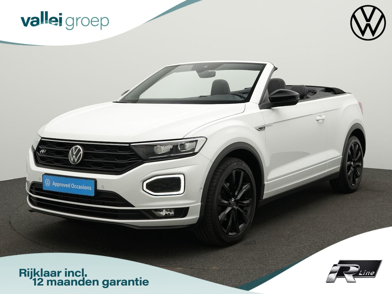 Volkswagen T-Roc Cabrio - 1.5 TSI 150 pk DSG R-Line | Stuur-/stoelverwarming | Navigatie | Achteruitrijcamera - AutoWereld.nl