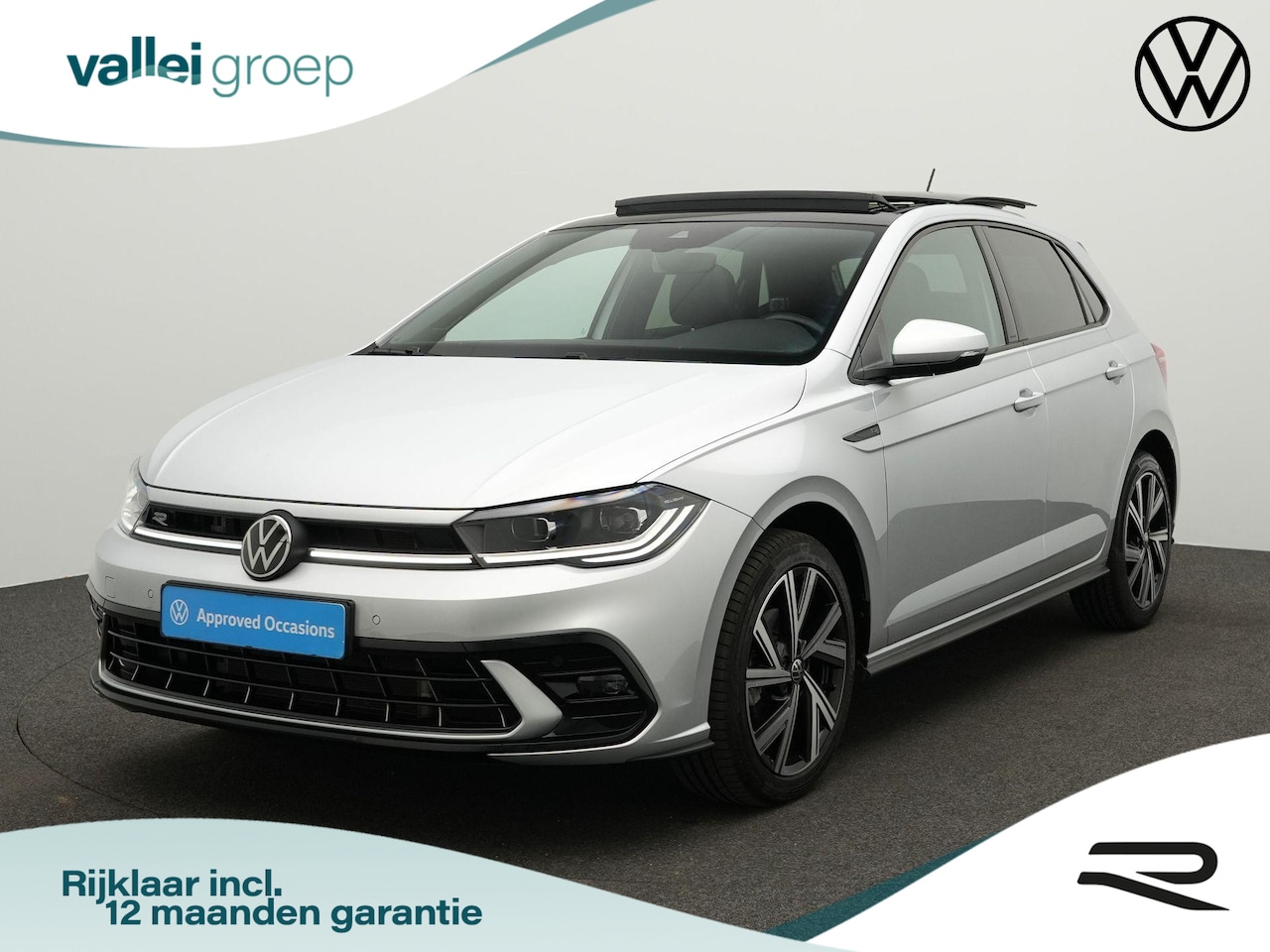 Volkswagen Polo - 1.0 TSI 110 pk DSG R-Line Business | Panoramadak | IQ Light | Achteruitrijcamera | Stoelve - AutoWereld.nl