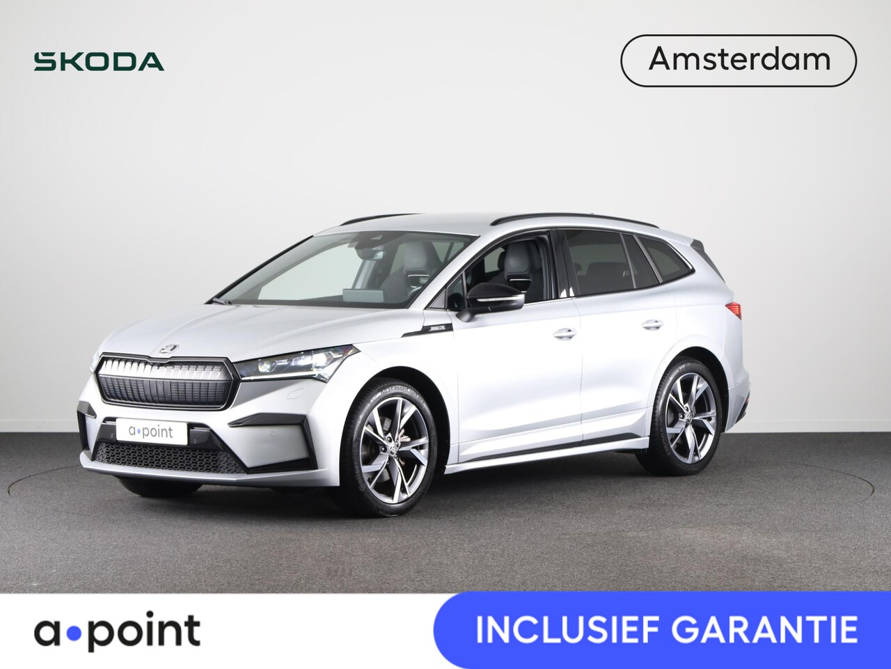 Skoda Enyaq iV - 60 Sportline 58kWh | 180 pk | Navigatie | Parkeersensoren | Achteruitrijcamera | Cruise co - AutoWereld.nl