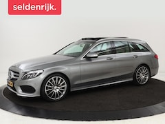 Mercedes-Benz C-klasse - 180 AMG | Panoramadak | Leder | Camera | Navigatie | Climate control | Full LED | Cruise c