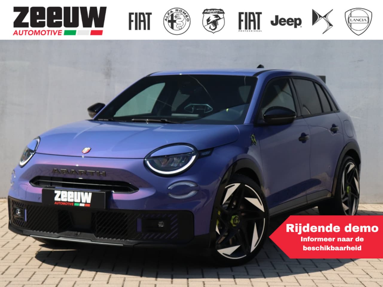 Abarth 600e - Scorpionissima 54 kWh | Boek nu uw proefrit! - AutoWereld.nl