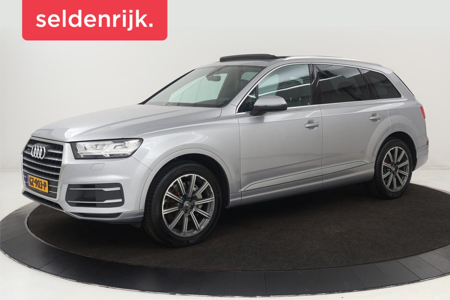 Audi Q7 - 3.0 TDI quattro Pro Line+ 7-persoons | Panoramadak | Leder | Stoelverwarming | Trekhaak | - AutoWereld.nl
