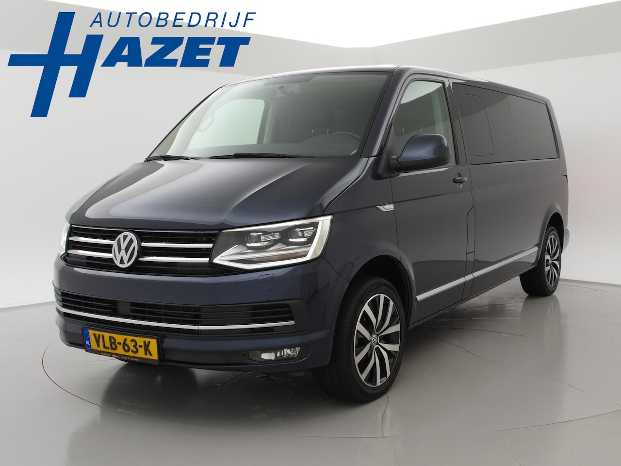 Volkswagen Transporter Caravelle - 2.0 TDI 204 PK DSG DUBBEL CABINE + LEDER | 18 INCH | LED | STOELVERWARMING - AutoWereld.nl