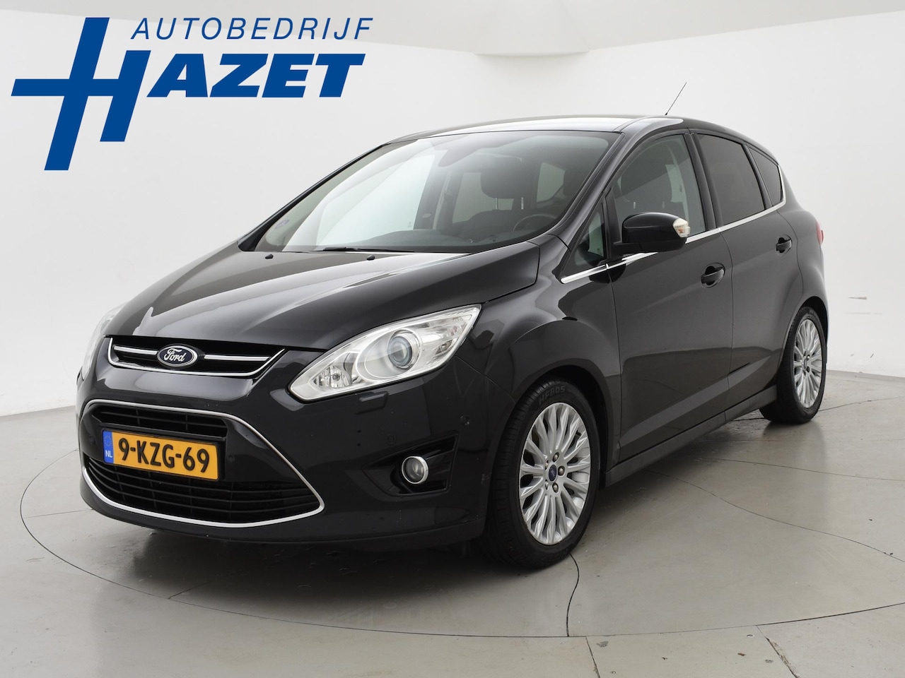 Ford C-Max - 1.6 ECOBOOST 150 PK TITANIUM + LEDER | STOELVERW. | TREKHAAK 1500 KG | XENON | CAMERA - AutoWereld.nl