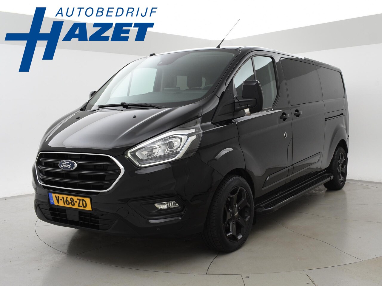 Ford Transit Custom - 2.0 TDCI 170 PK AUT. L2H1 DUBBEL CABINE LIMITED + 2 SCHUIFDEUREN | CAMERA | CARPLAY | STOE - AutoWereld.nl