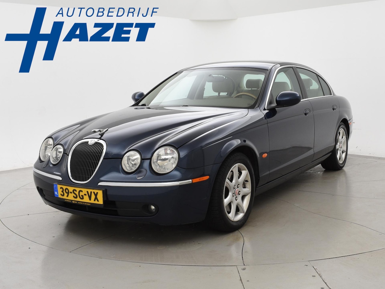 Jaguar S-type - 3.0 V6 AUT. ORIGINEEL NEDERLANDS + VERWARMDE VOORRUIT | STOELVERWARMING - AutoWereld.nl