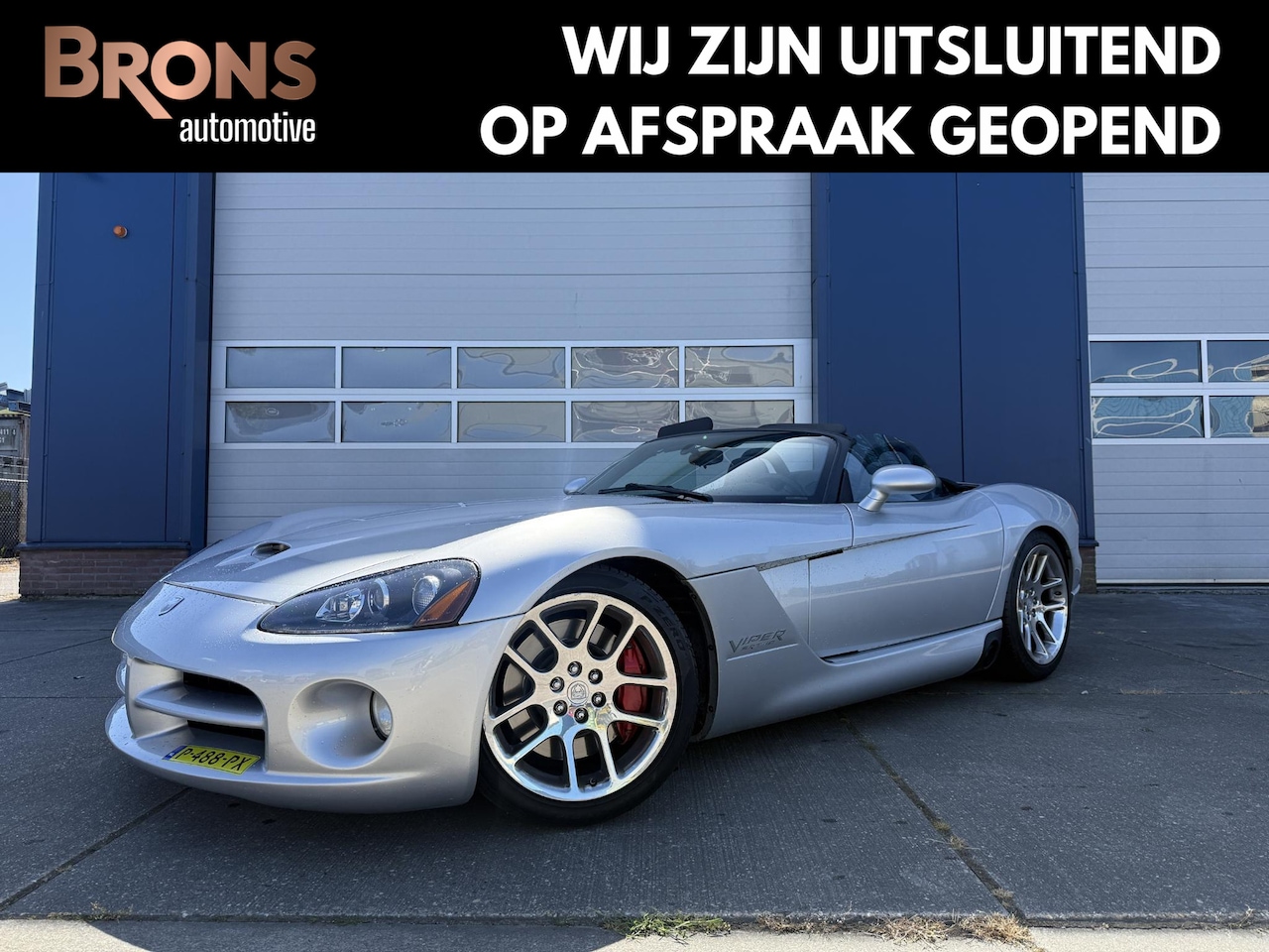 Dodge Viper - srt-10 Cabrio l  Nieuwstaat - AutoWereld.nl