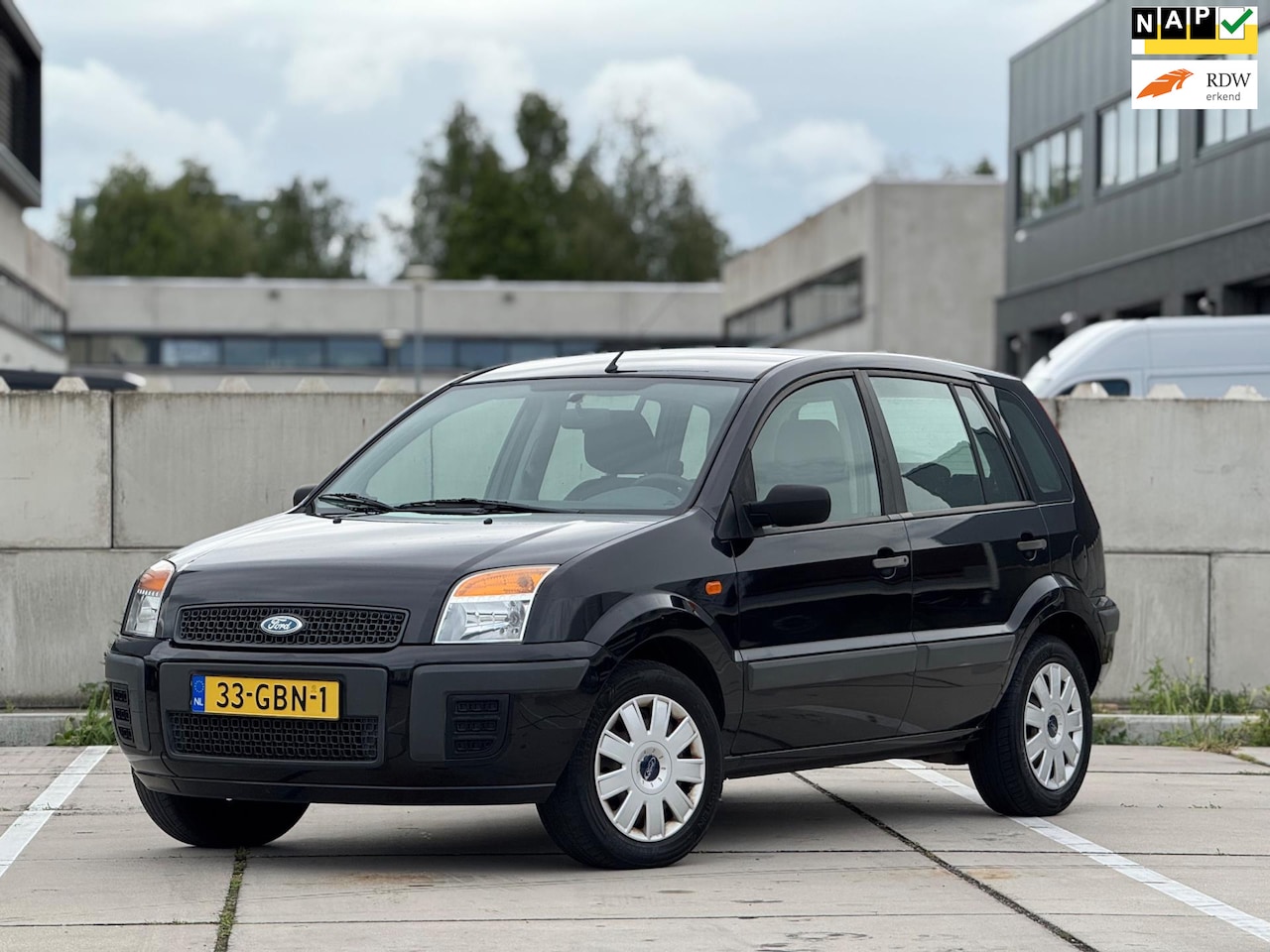 Ford Fusion - 1.4-16V Cool & Sound | Airco | Bluethooth |Onderhoudboekjes| 2 sleutels - AutoWereld.nl