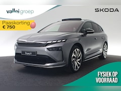 Skoda Enyaq iV - Sportline 210 kW / 286 pk | Matrix LED koplampen | 360 Camera | Trekhaak | Pano | HUD | 21