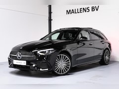 Mercedes-Benz C-klasse - 300 e AMG Line PANO/BURMESTER/MEMORY/CARPLAY/360/BTW/DEALEROH