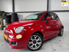 Fiat 500 C - 0.9 TwinAir Turbo 500S Virtual Xenon Parkeersensor Leder