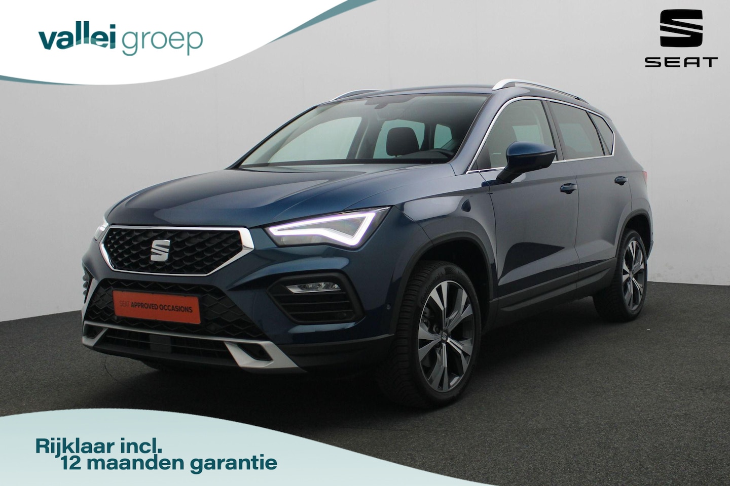 Seat Ateca - 1.0 TSI 110 pk Style | Stuur-/stoelverwarming | Navigatie 9,2 inch | Achteruitrijcamera | - AutoWereld.nl