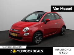 Fiat 500 C - 1.0 Hybrid Club | Cabrio | Parkeer sensoren | DAB | Airco | Cruise control | Bluetooth
