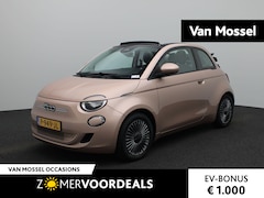 Fiat 500 C - 500e Icon 42 kWh | NAVIGATIE | CRUISE CONTROL | CLIMATE CONTROL | PARKEERSENSOREN | DAB RA