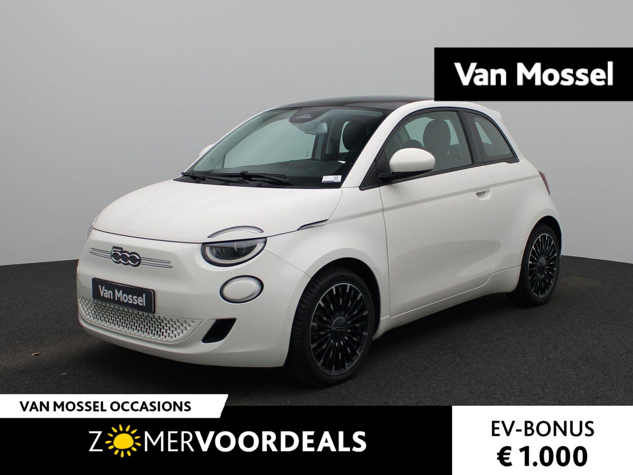 Fiat 500e - La Prima 42 kWh | ACHTERUITRIJCAMERA | STOELVERWARMING | APPLE CARPLAY | CRUISE CONTROL | - AutoWereld.nl