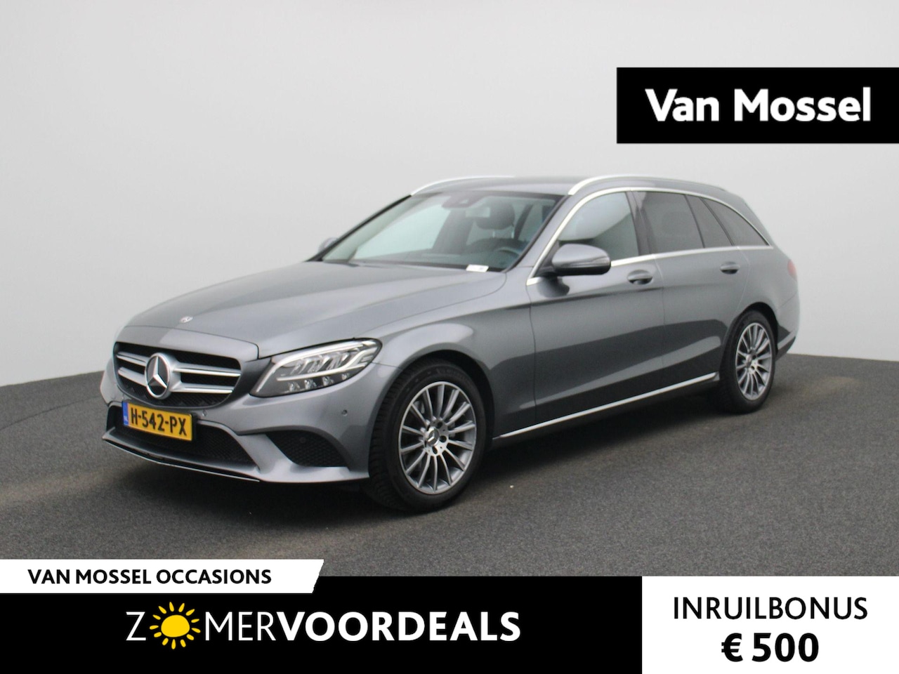 Mercedes-Benz C-klasse Estate - 200 Business Solution AMG Plus Upgrade Edition | ACHTERUITRIJCAMERA | NAVIGATIE | CRUISE C - AutoWereld.nl