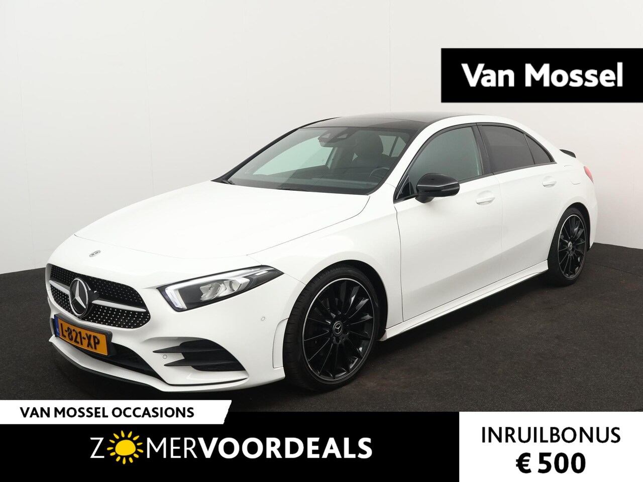 Mercedes-Benz A-klasse - 200 Business Solution AMG | PANORAMADAK | BURMESTER | ACHTERUITRIJCAMERA | NAVIGATIE | WID - AutoWereld.nl