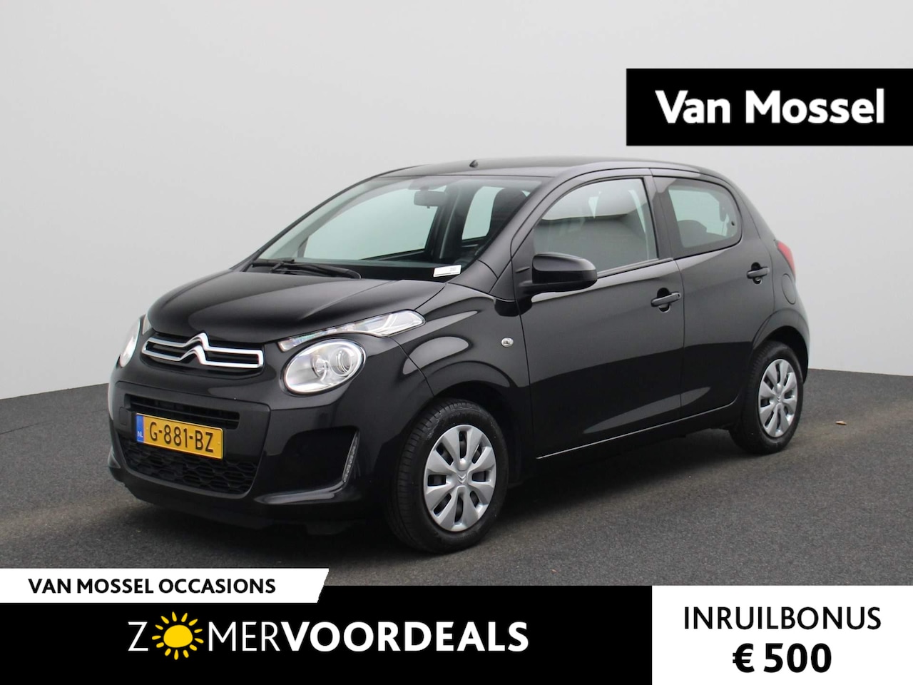 Citroën C1 - 1.0 VTi Feel | AIRCO | BLUETOOTH | ELEKTRISCHE RAMEN VOOR | CENTRALE DEURVERGRENDELING | - AutoWereld.nl