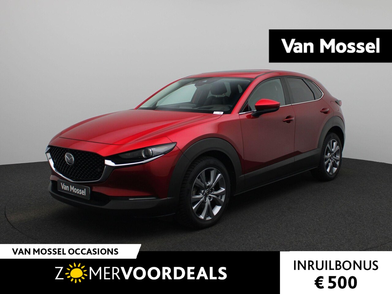 Mazda CX-30 - 2.0 e-SkyActiv-X M Hybrid Luxury | Camera | Navigatie | Stoelverwarming + Stuurverwarming - AutoWereld.nl
