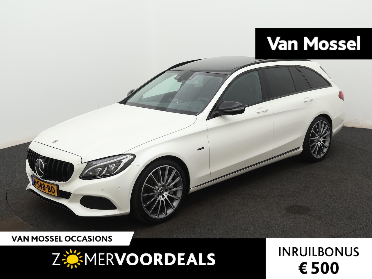 Mercedes-Benz C-klasse Estate - 350 e Sport Edition | BURMESTER AUDIO | 360 GRADEN CAMERA | PANORAMA DAK | AIRMATIC LUCHTV - AutoWereld.nl