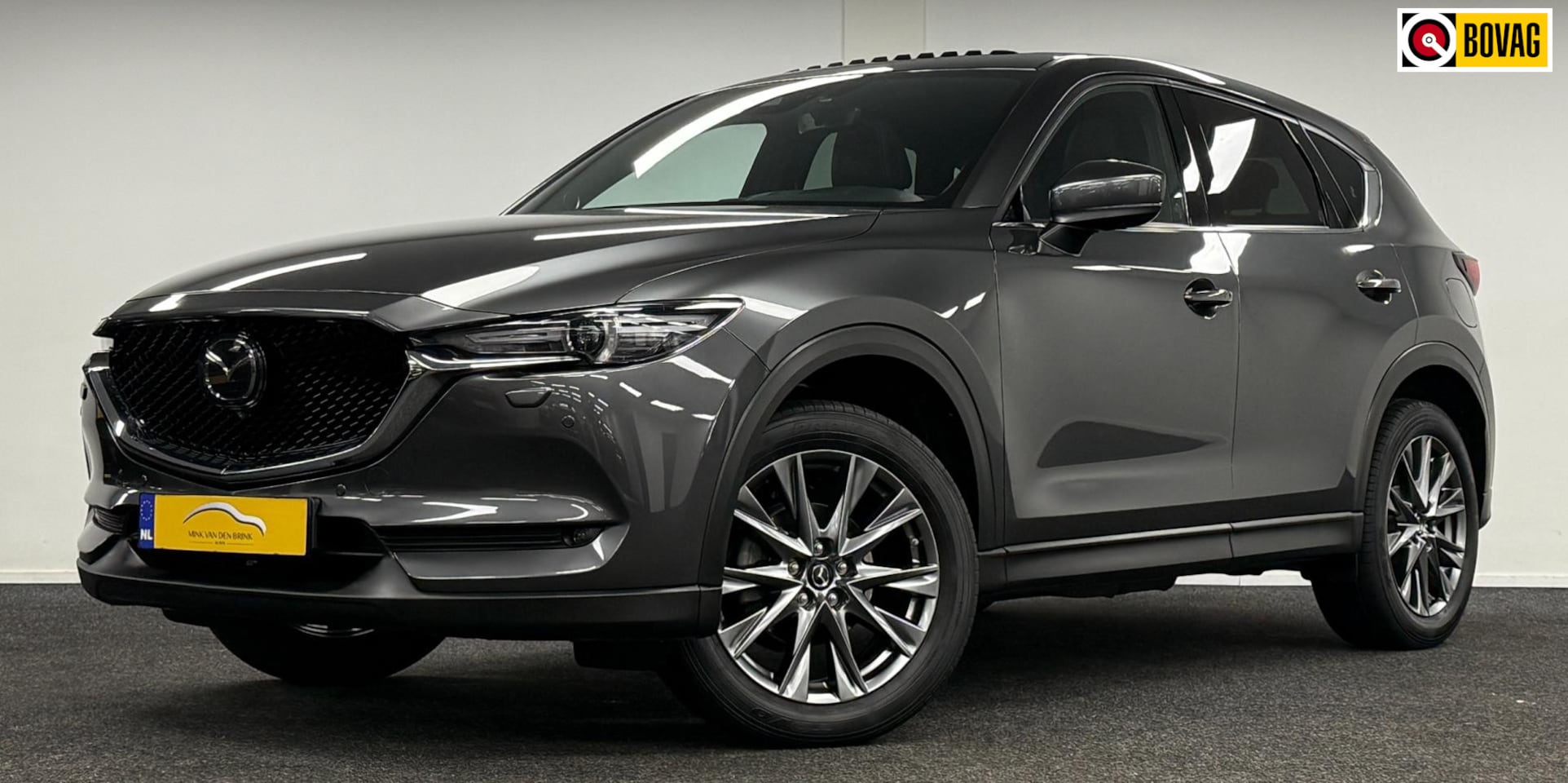 Mazda CX-5 - 2.5 SkyActiv-G 194 Luxury*OpenDak*Trekhaak*Leder*Navi*Camera* - AutoWereld.nl