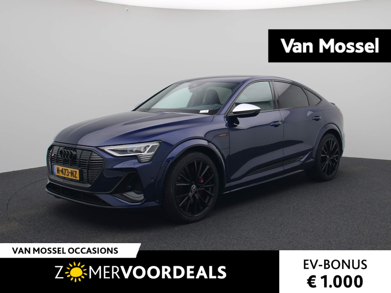 Audi e-tron Sportback - S quattro 95 kWh | 96% SOH | 500PK | SPORTSTOELEN | LUCHTVERING | ELEKTRISCHE BESTUURDERSS - AutoWereld.nl