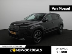 Jeep Avenger - Summit 54 kWh | Led Verlichting | 18'' lichtmetalen velgen | lederen stoelen |