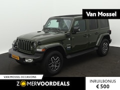 Jeep Wrangler Unlimited - 4xe 380 Sahara | Navigatie | Stoel/stuurverwarming | Cruise Controle | Apple Carplay/Andro