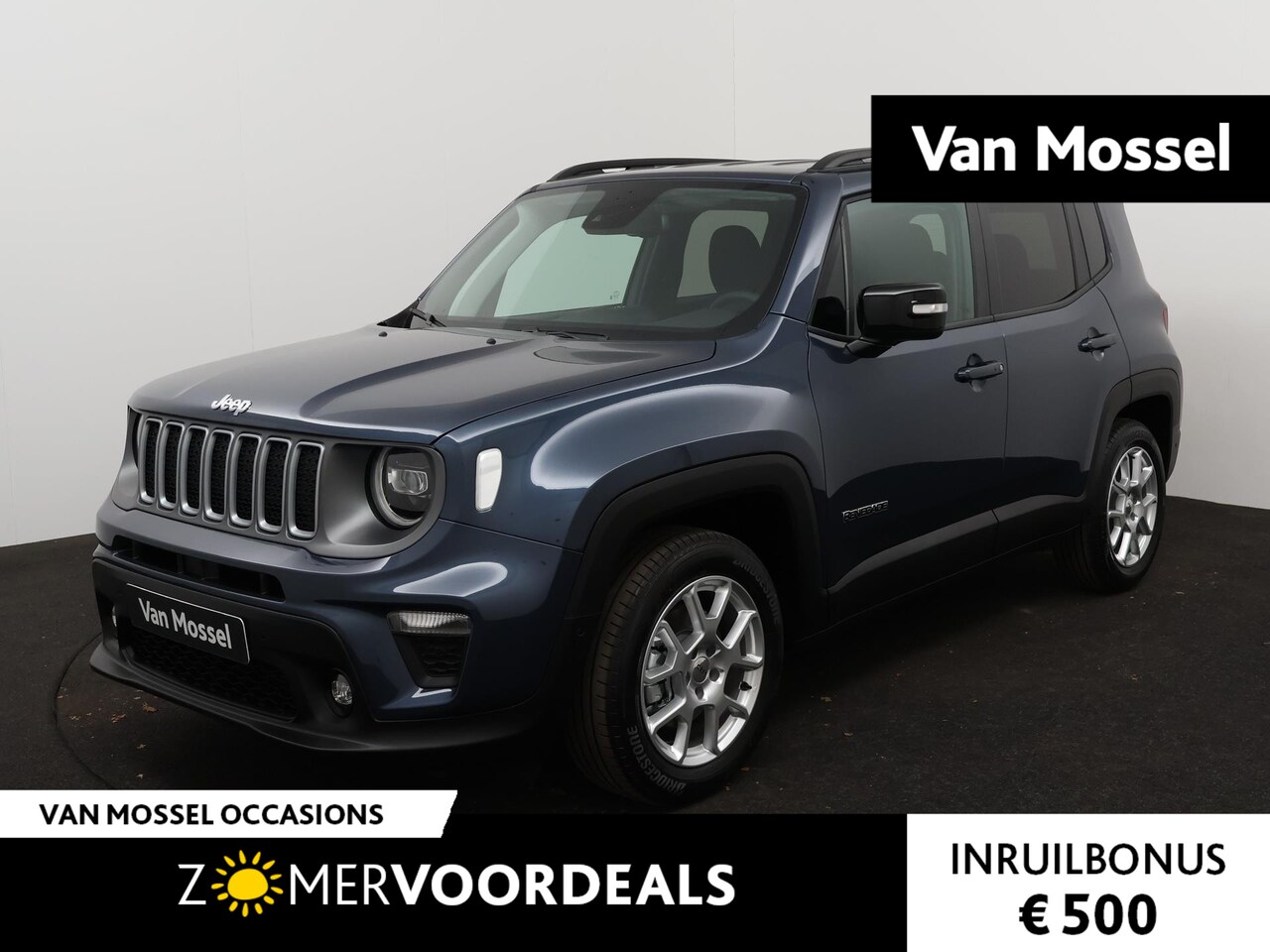 Jeep Renegade - 1.5T e-Hybrid Limited Convenience Pack | visibility pack | Navigatie | - AutoWereld.nl
