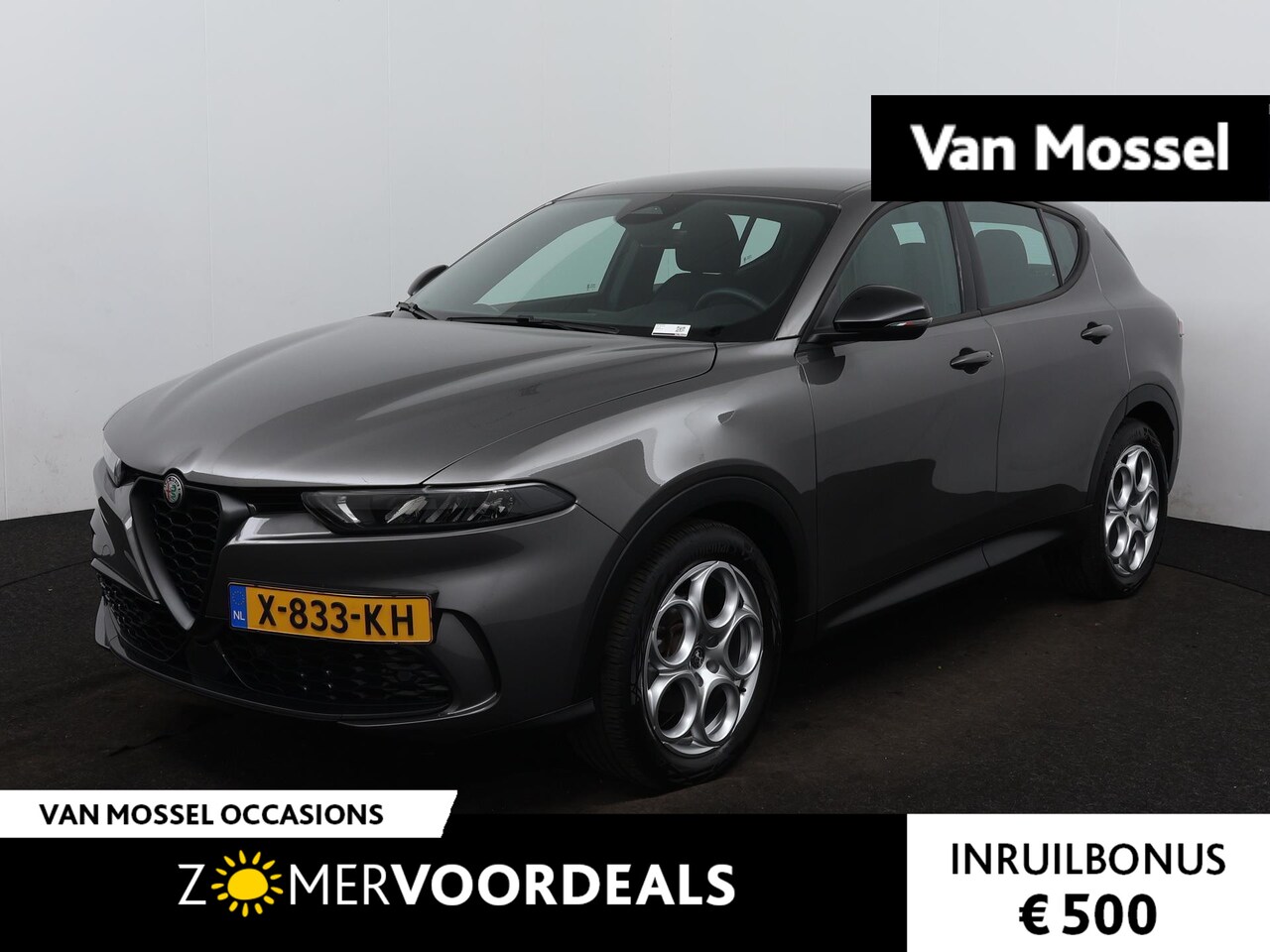 Alfa Romeo Tonale - 1.5T Hybrid Sprint | Automaat | Climate control | Navigatie | Half-Leder | LMV | Parkeer s - AutoWereld.nl