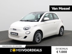 Fiat 500e - Icon 42 kWh | PANO | PDC | STOELVERWARMING |