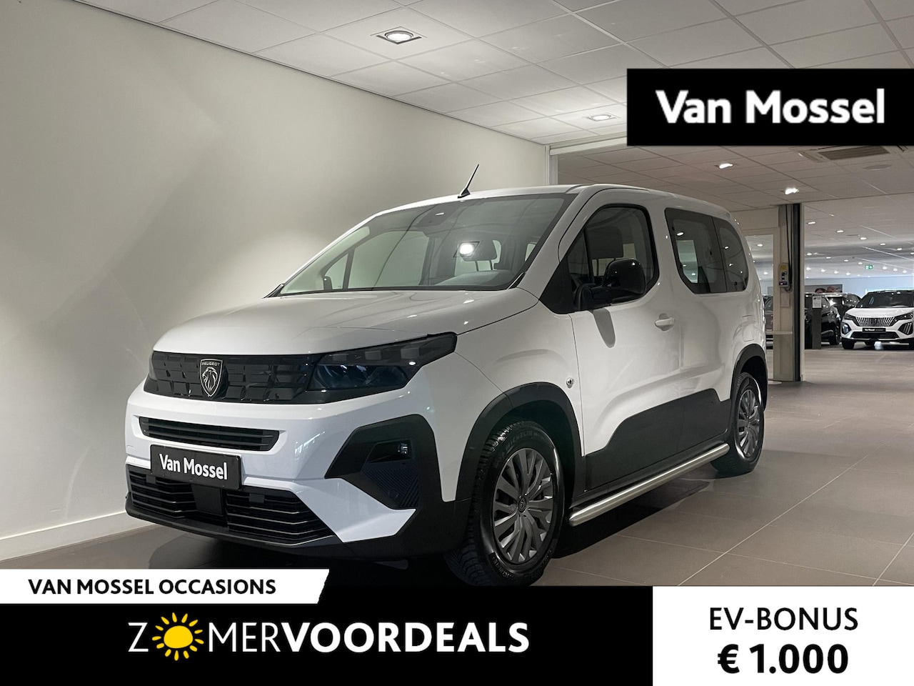 Peugeot e-Rifter - EV Allure L1 50 kWh | Keyless Entry | Verwarmd stuur | 10'' multimedia scherm | Incl. All- - AutoWereld.nl